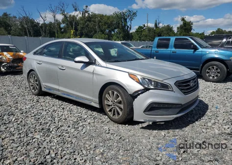 2017 Hyundai Sonata Sport z USA, uszkodzony, nr VIN 5NPE34AF1HH460919
